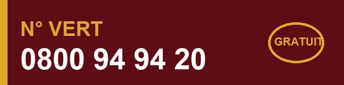 Numéro d'appel gratuit